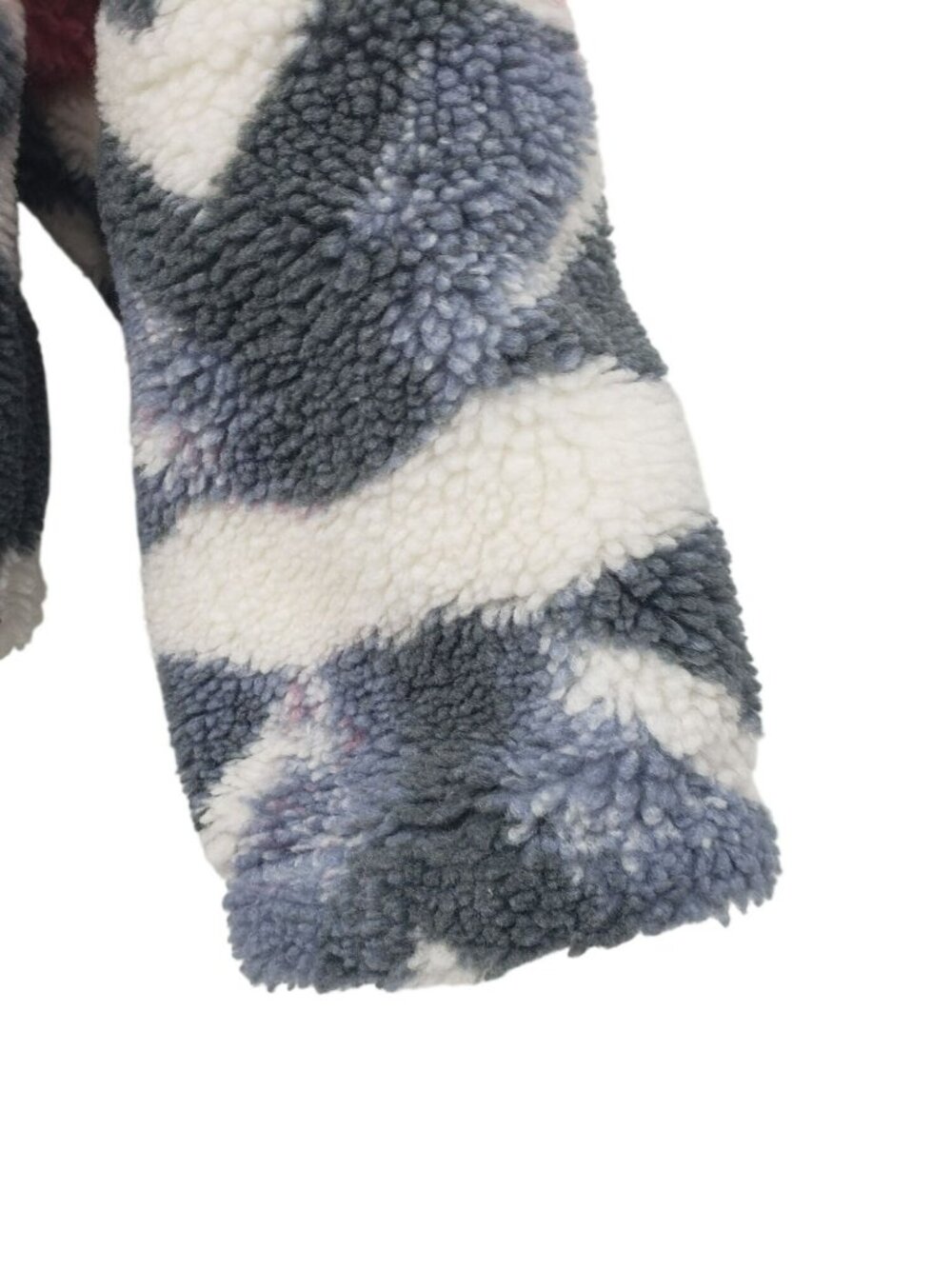 Free People FP Movement Hit the Slopes Mystic Meadow Fleece Sherpa Jacket S - Picture 5 of 16